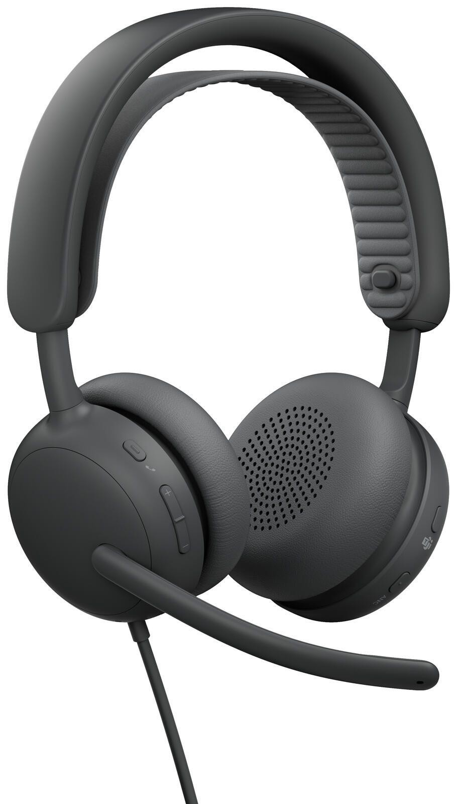 Logitech Zone Wired 2 for Business für Teams, USB-A/C, graphit