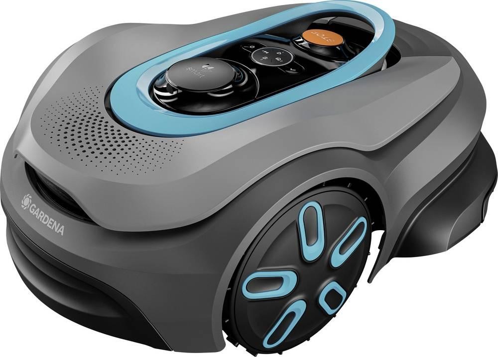Gardena smart SILENO sense Robotic lawn mower Battery Grey, Turquoise