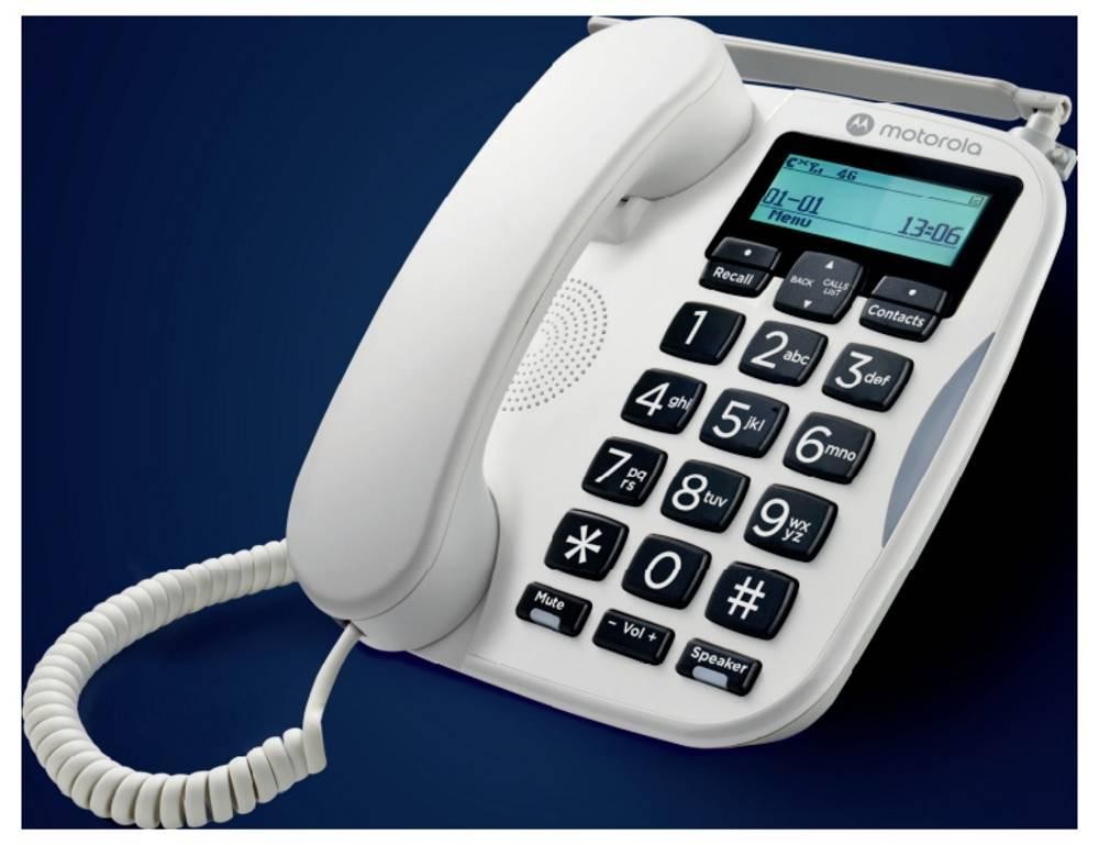 Motorola FW500 Desktop-mobile phone white