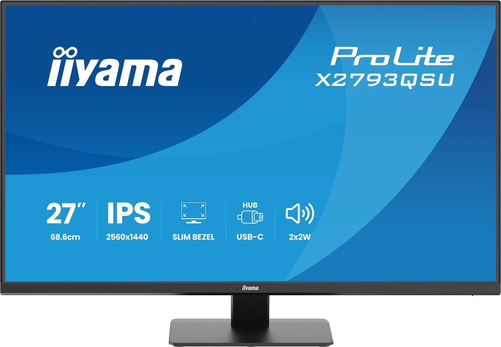 iiyama ProLite X2793QSU-B1 écran plat de PC 68,6 cm (27") 2560 x