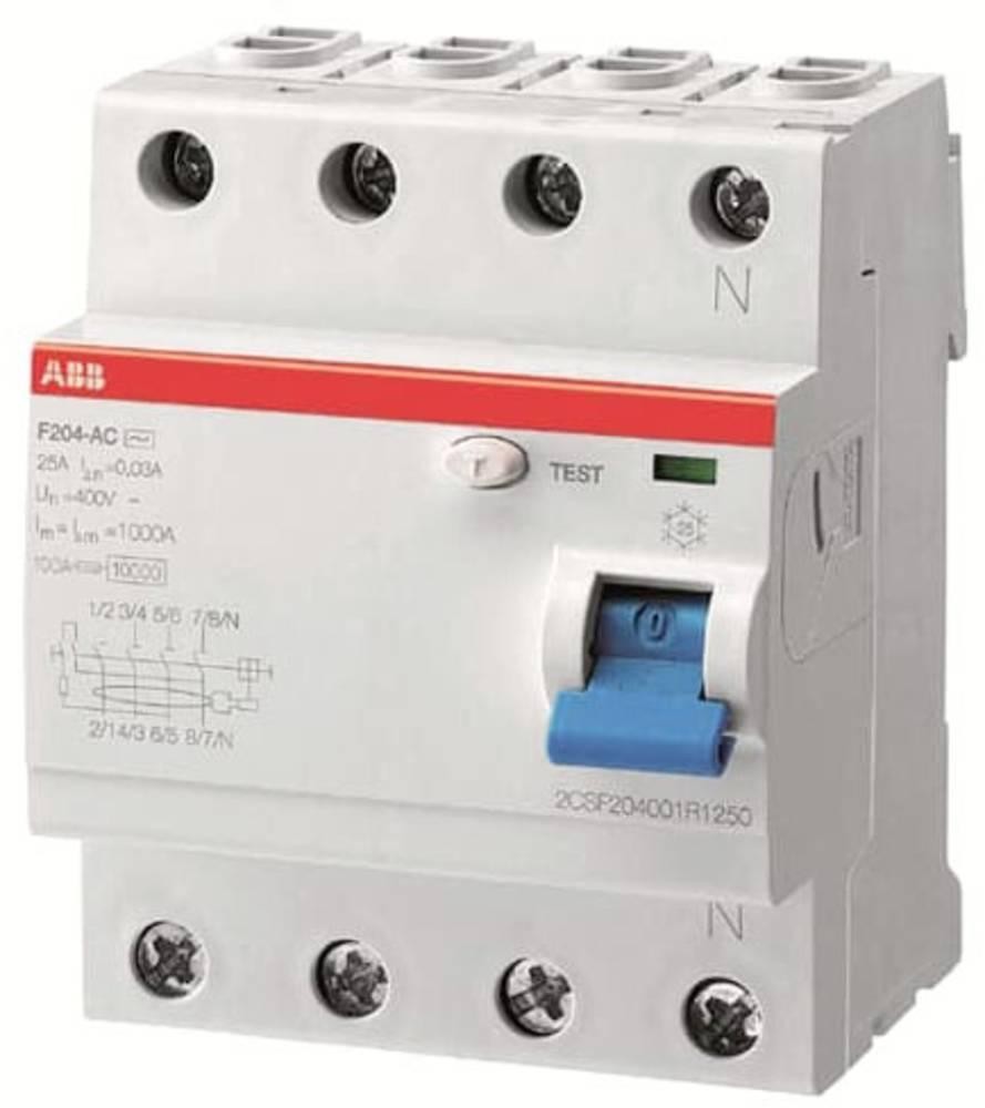 ABB 2CSF204101R2400 F204 A-40/0,1 FI-Schutzschalter A 4polig 40 A 0.1
