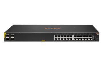 HPE Aruba Networking CX 6000 24p 10M/100M/1G Class4 PoE 4p SFP 1G