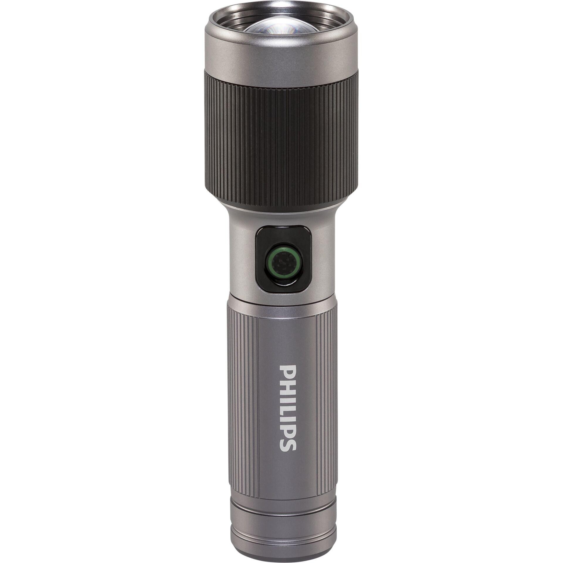 Philips LED 30W Taschenlampe USB-C, 1450 lm, 2200 mAh