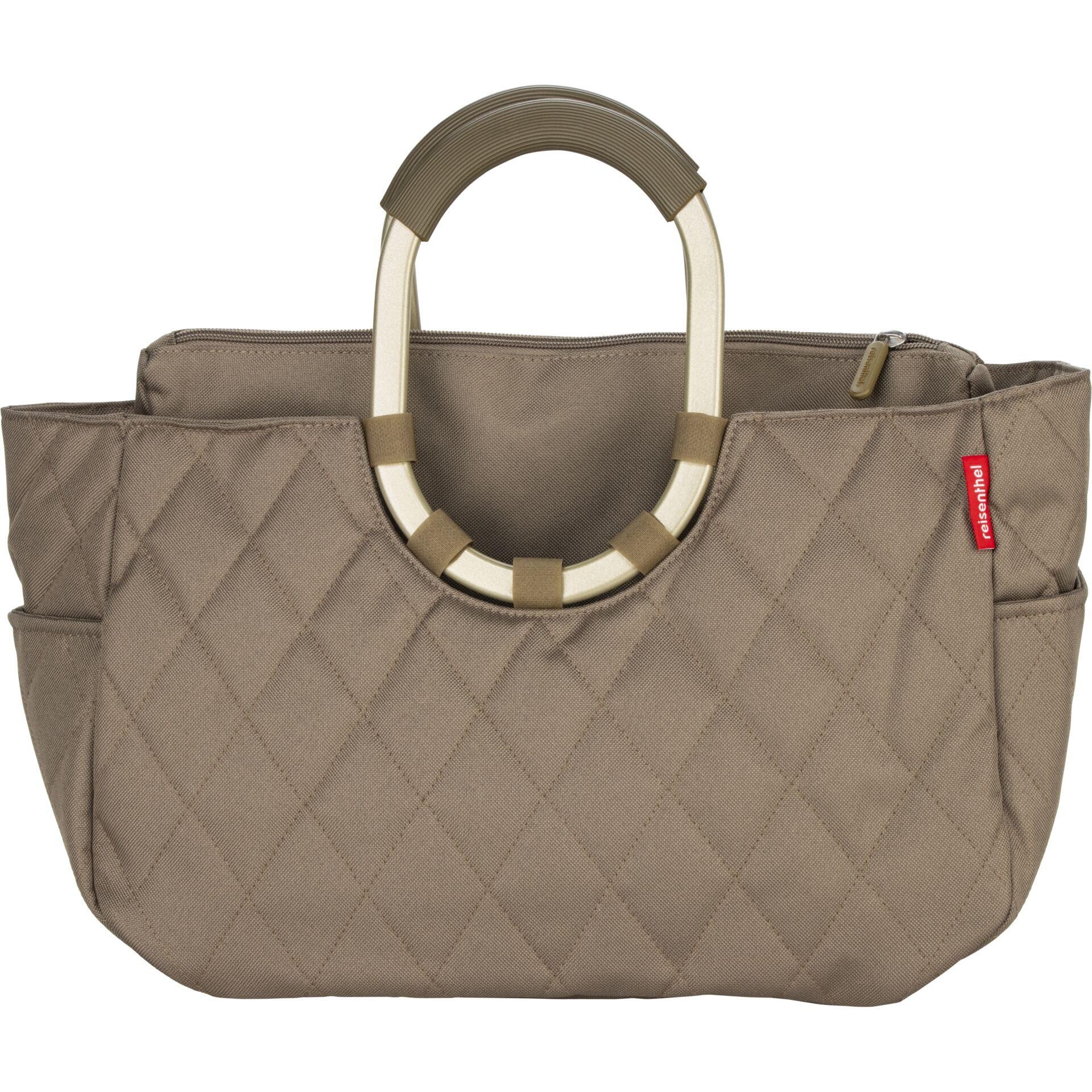 reisenthel loopshopper M Einkaufskorb frame rhombus olive 12,0 l