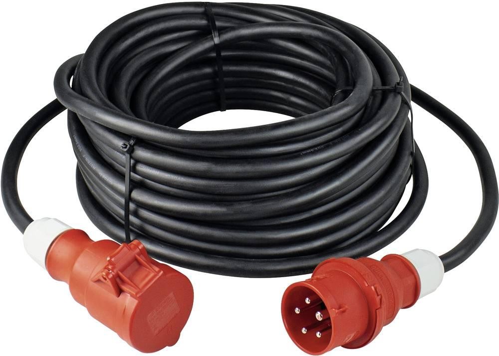 AS Schwabe 60519 Strom extension cable 32A black 25.00m H07RN-F 5G