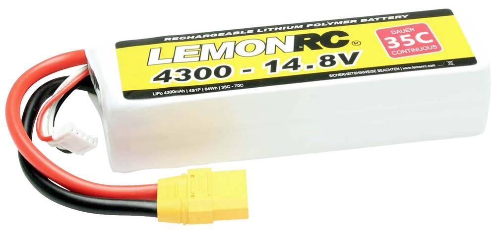 LemonRC Modellbau-Akkupack (LiPo) 14.8V 4300 mAh Zellen-Zahl: 4 35 C