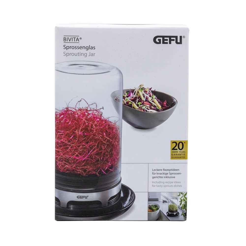 GEFU 18910 jar Acrylonitrile butadiene styrene (ABS), Glass, Silicone,