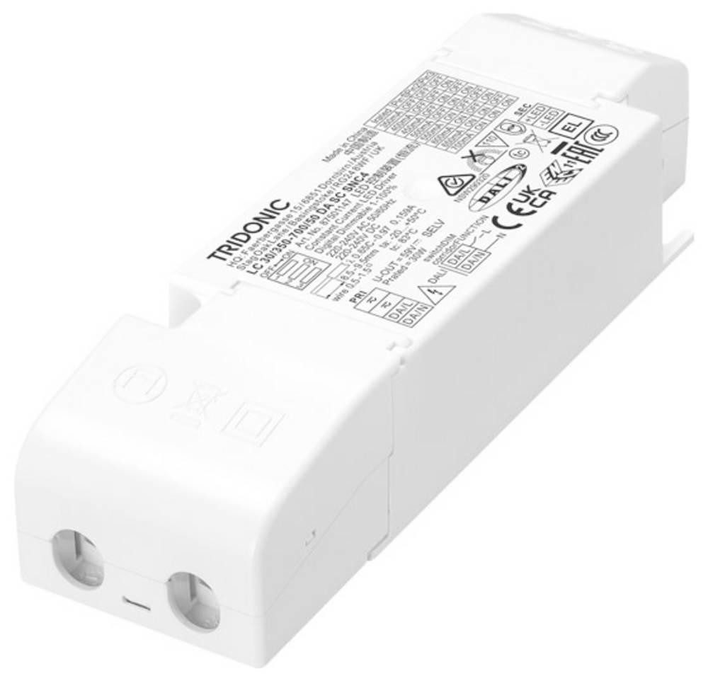 Tridonic LC 30W 350-700mA DA SC SNC4 LED-Treiber 30W 0.7A 15 - 50V 1