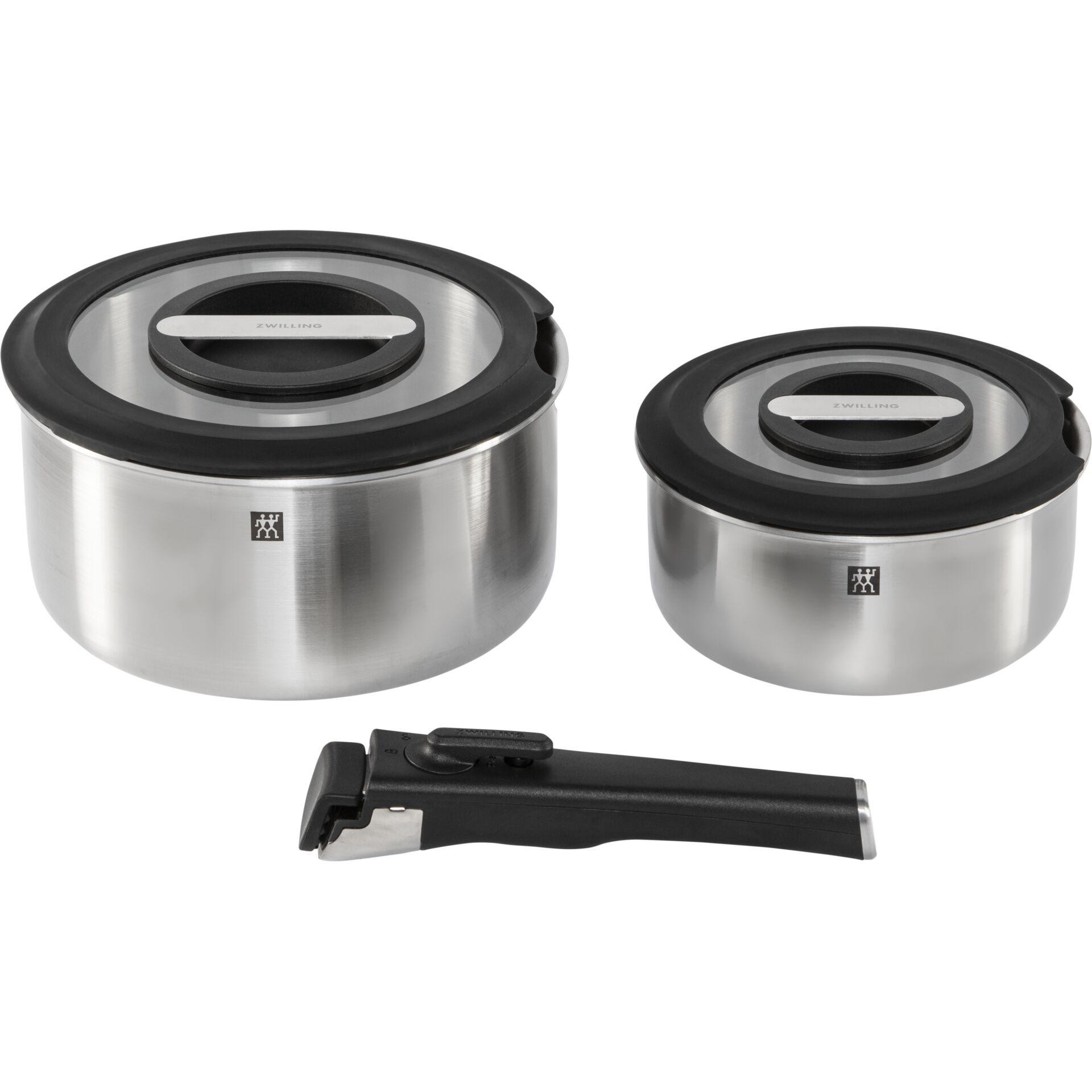 Zwilling Unlock Kochtopfset 5-tlg, 18/10 stainless steel