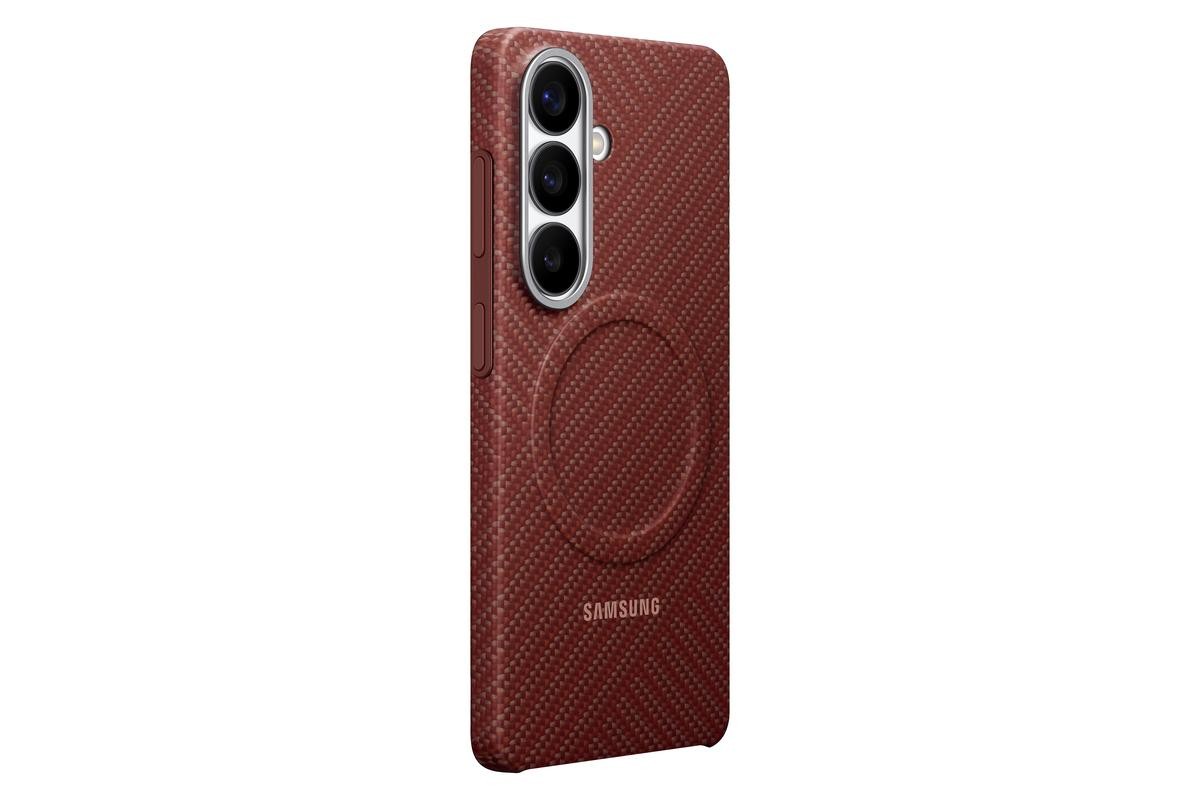 Samsung Carbon Magnet Case Galaxy S26, Red - Passend für Galaxy S26