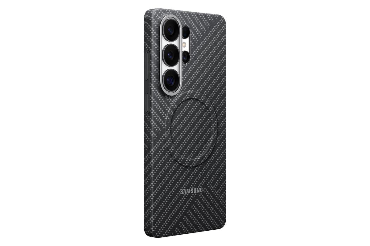 Samsung M3 Carbon Magnet Gray mobile phone case 17.5 cm (6.9") Cover