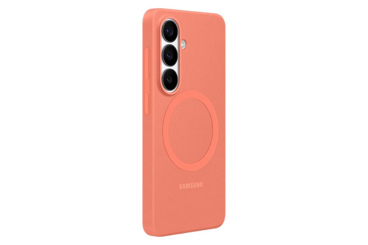 Samsung EF-ES942CO Silicone Magnet Case Galaxy S26, Coralred