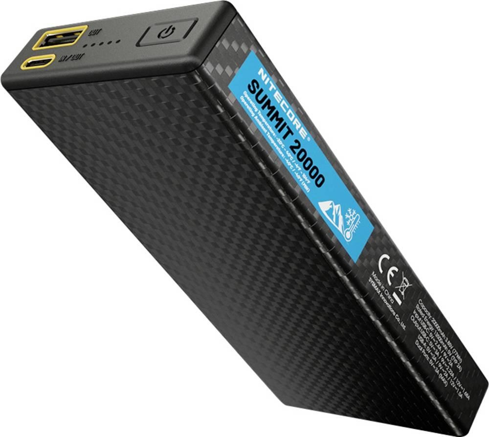 Nitecore SUMMIT 20000 Ión de litio 20000 mAh Gris - Nitecore SUMMIT