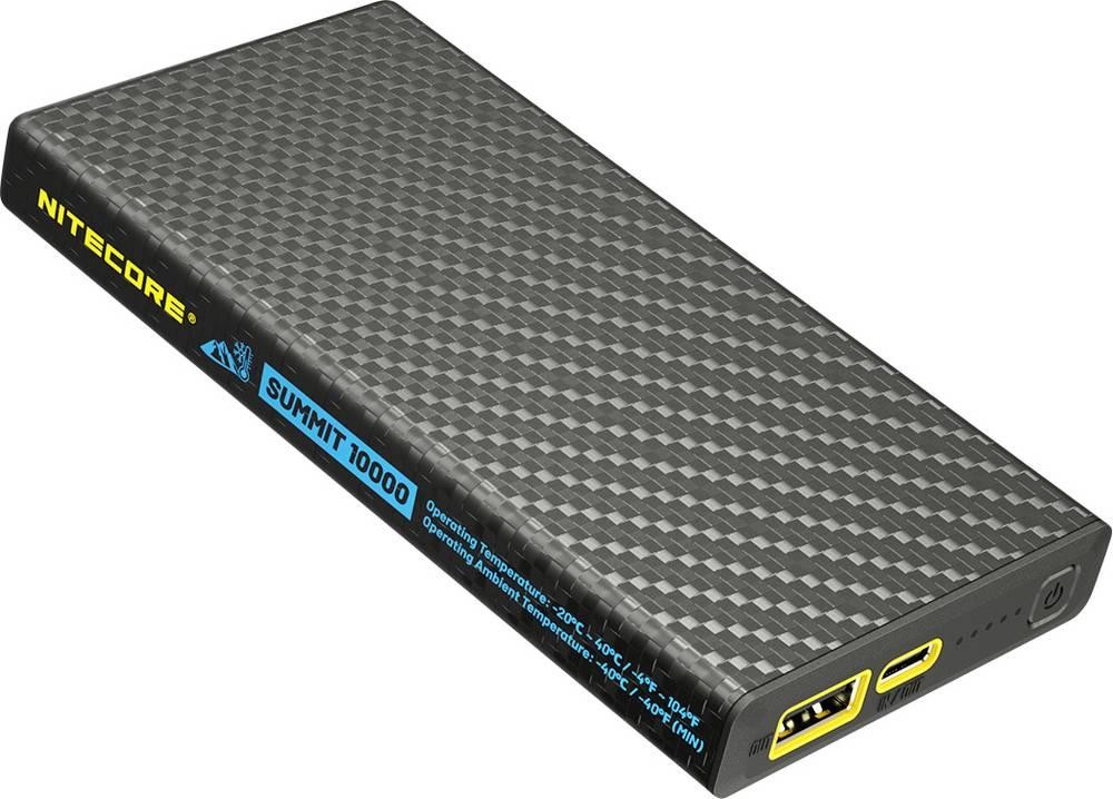 NiteCore SUMMIT Powerbank NC-SUMMIT10000 10000 mAh Quick Charge Li-Ion