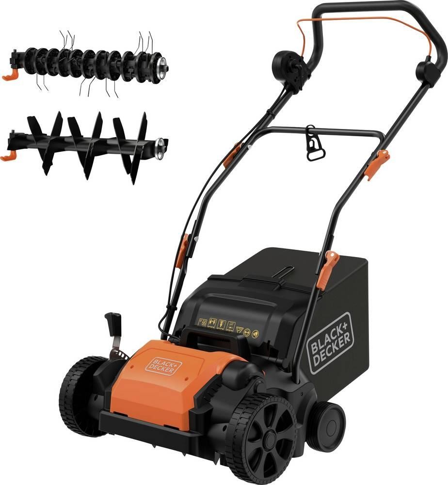 noir & Decker Elektro Vertikutierer fahrbar Arbeitsbreite 30cm