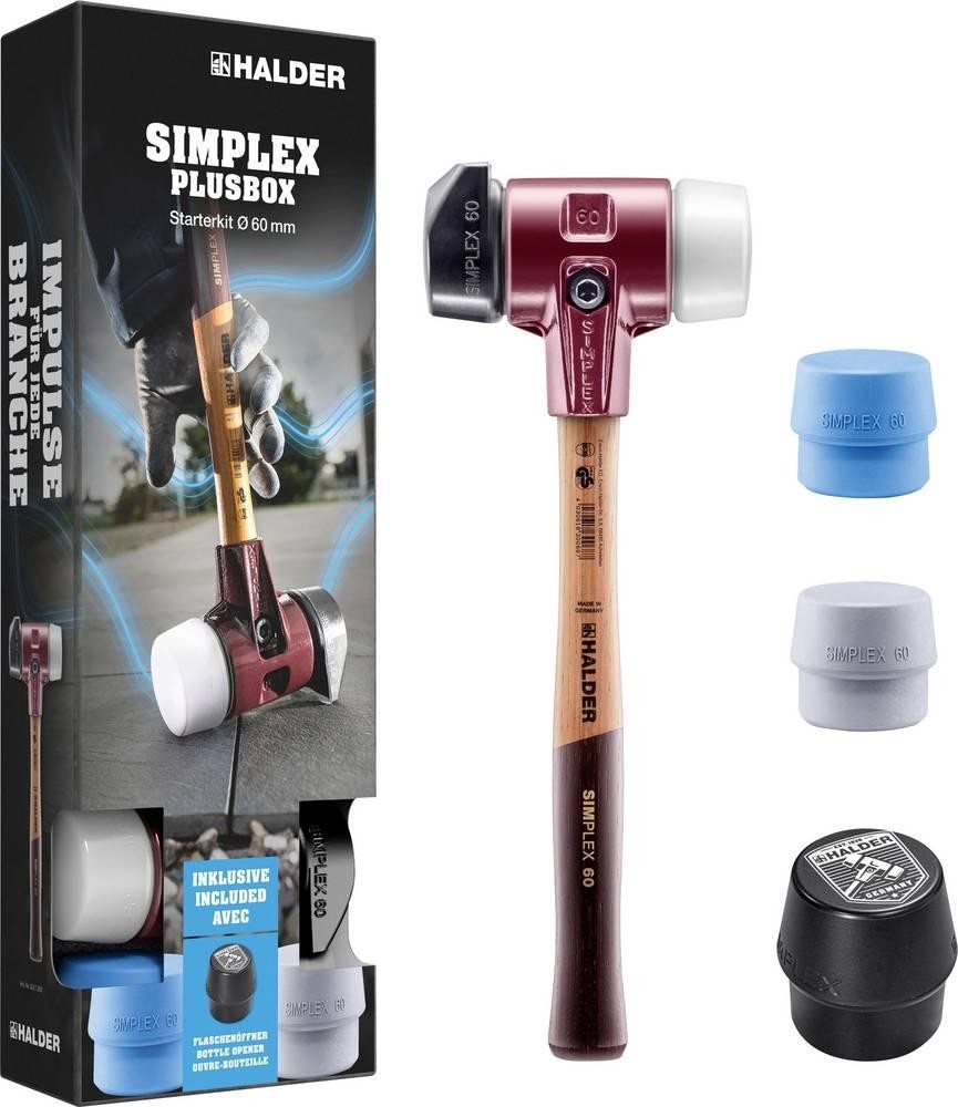 Halder SIMPLEX-Plusbox Starterkit 3027s026 Schonhammer mittelhart