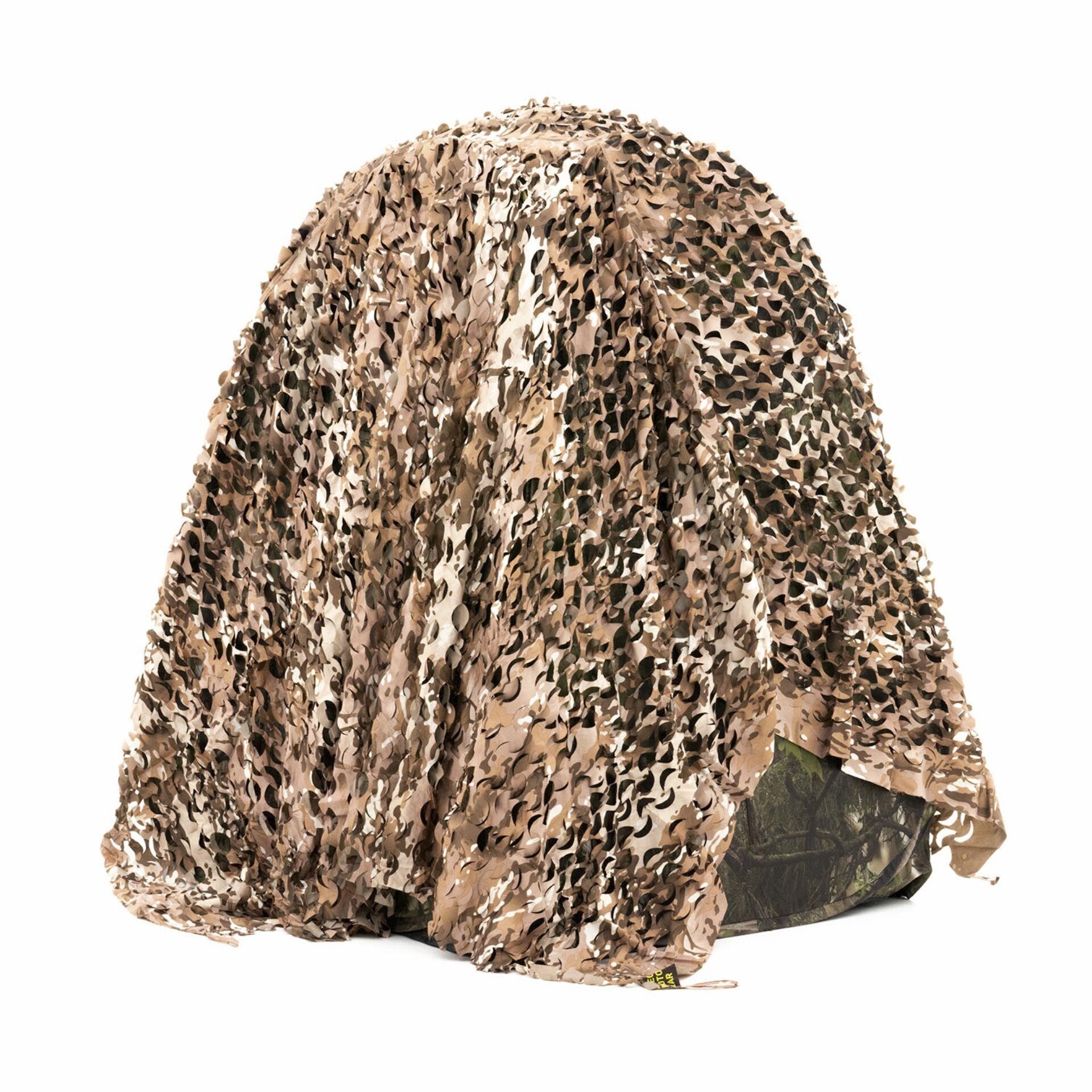 Buteo Photo Gear 3D-Blätter Tarnnetz braun 2,4x3,0m