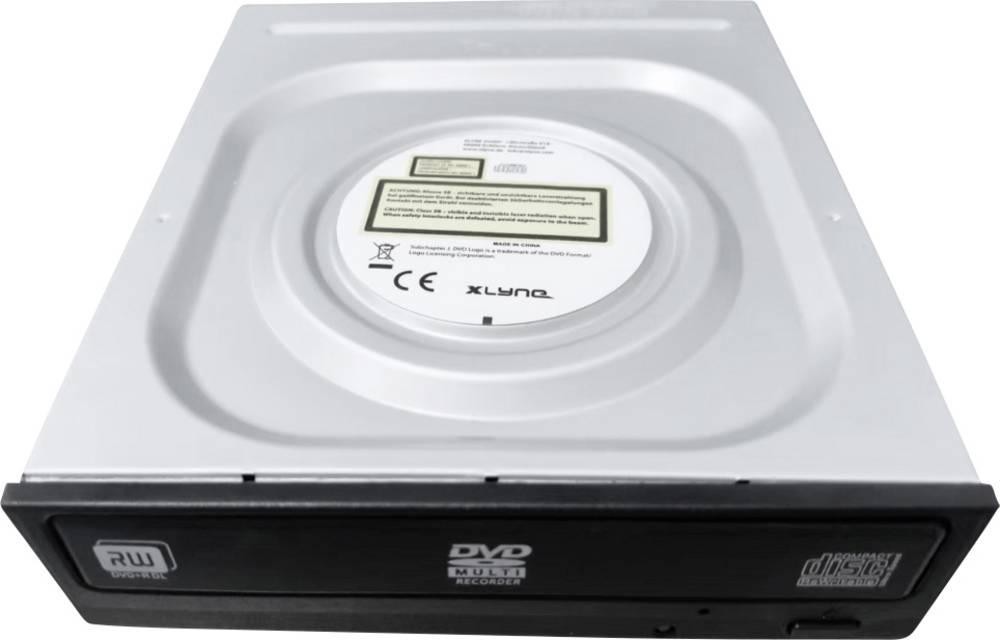 Xlyne 570504 DVD-Laufwerk Intern Bulk SATA III Schwarz, Silber