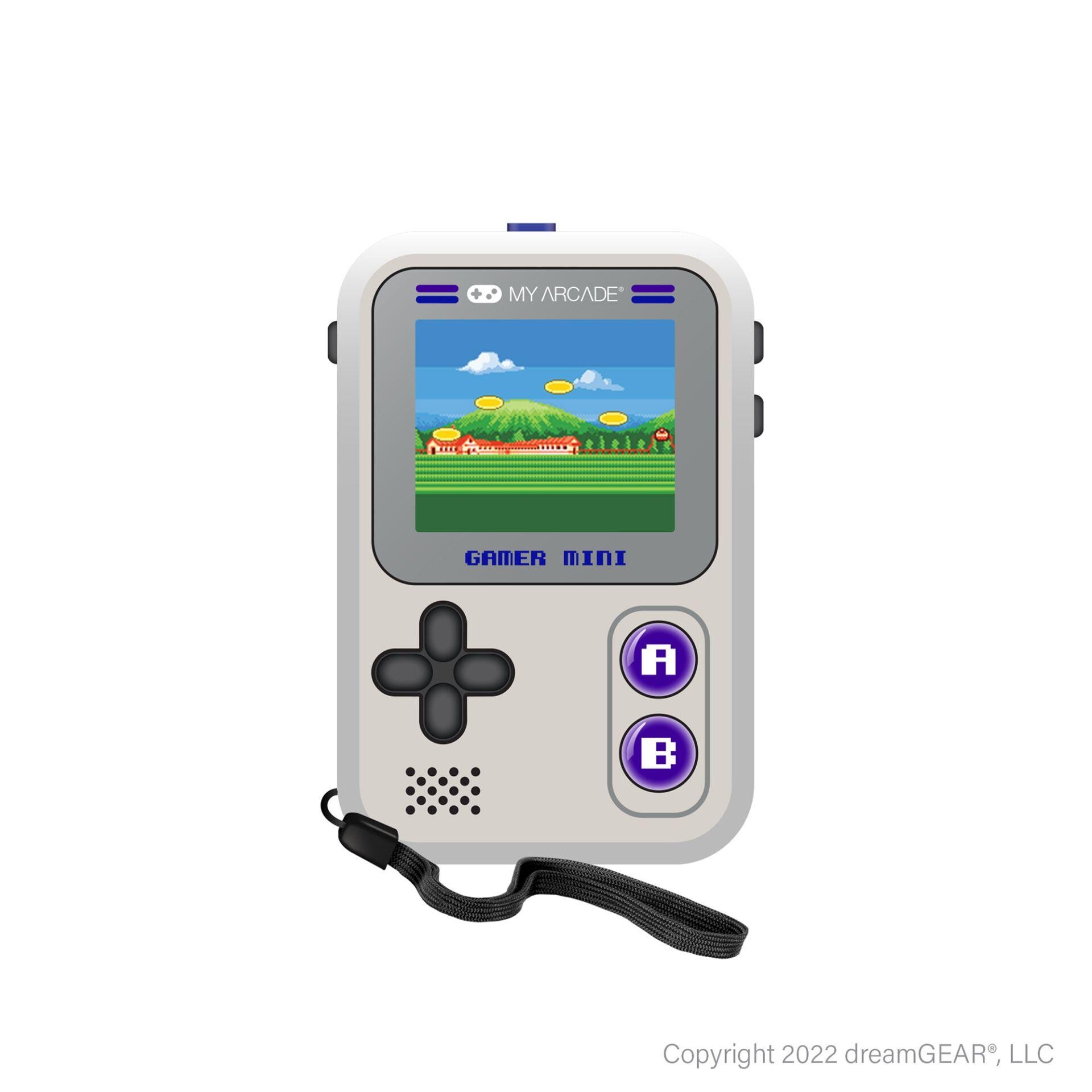dreamGear My Arcade Gamer Mini Classic Gray & Purple