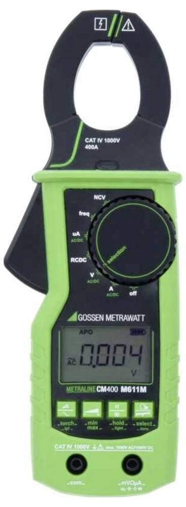 Gossen Metrawatt METRALINE CM 400 Stromzange digital incl. Prüfkabel