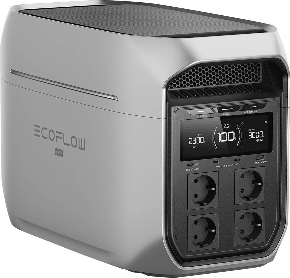 EcoFlow DELTA 3 Max Plus portable power station Lithium Iron