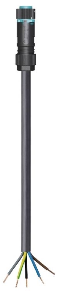Wieland Electric 46.453.2033.6 Anschlussleitung Schwarz