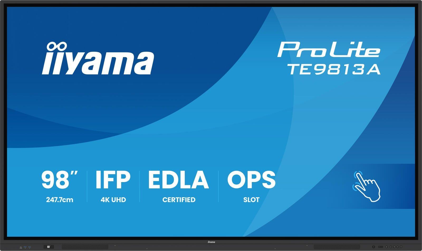 iiyama TE9813A-B2AG Signage Display Kiosk design 2.48 m (97.5") Wi-Fi