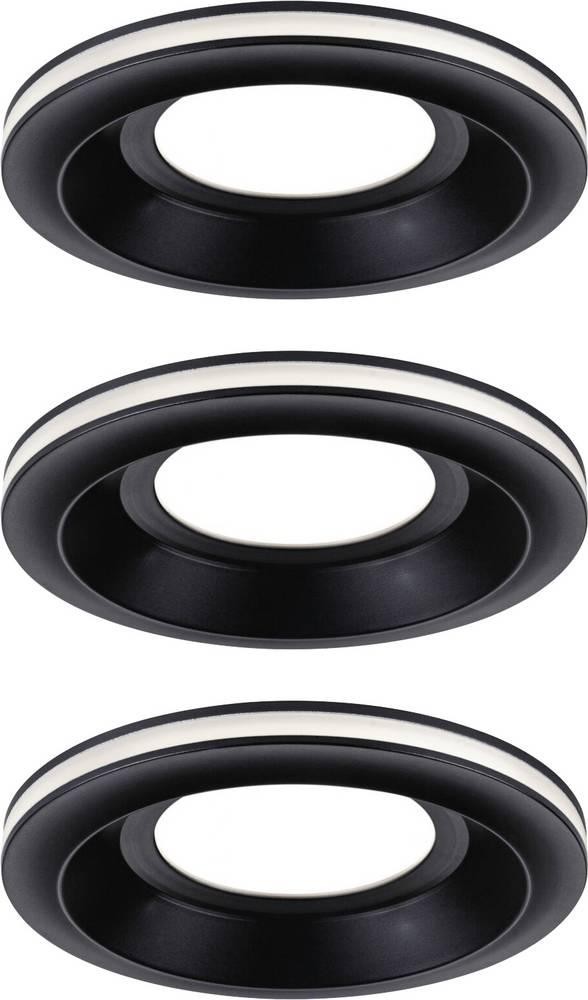 Paulmann 92252 Sormus LED-Einbauleuchte LED 4.8W Schwarz