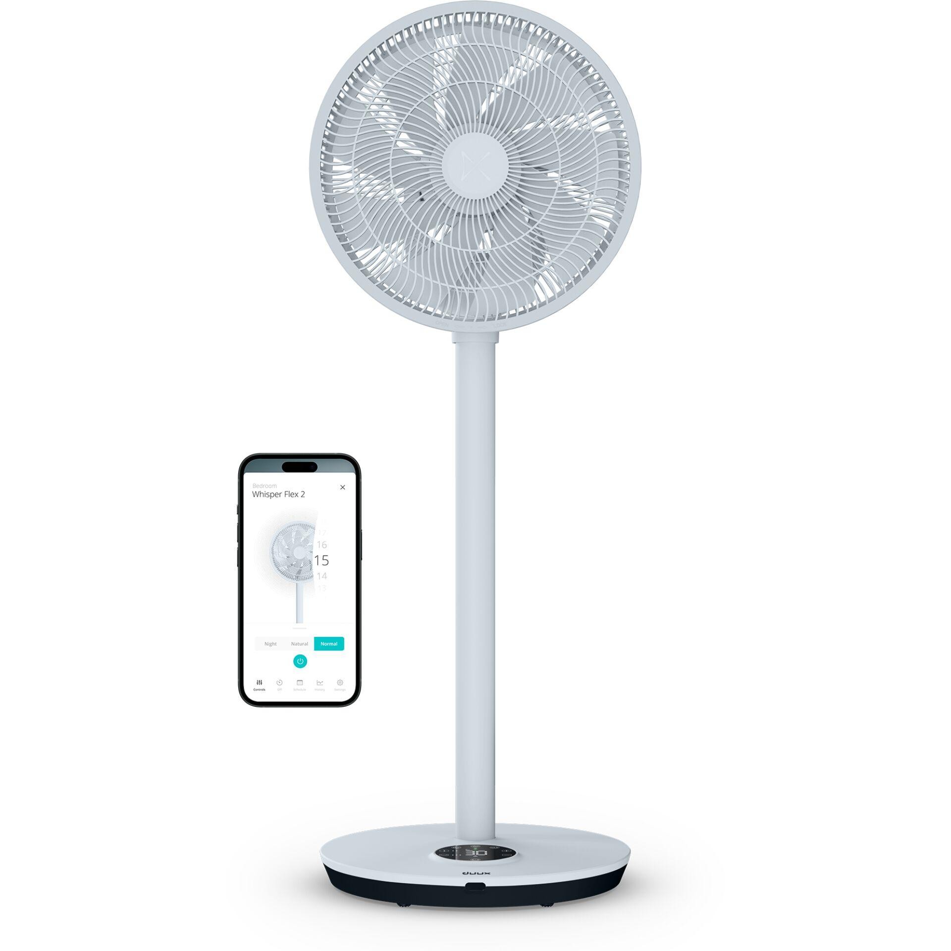 Duux Whisper Flex 2 fan Ice Blue