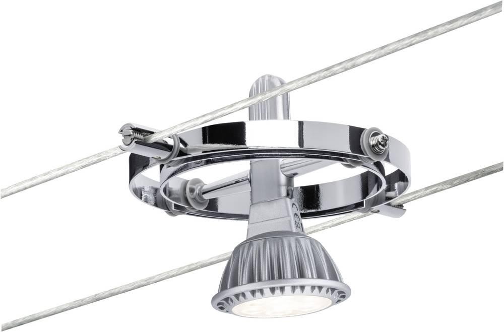Paulmann Cardan 94144 Seil-Basissystem GU5.3 40W LED Chrom, Chrom (