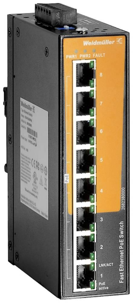 Weidmüller 2682380000 IE-SW-EL08-8POE Industrial Ethernet Switch 10 /