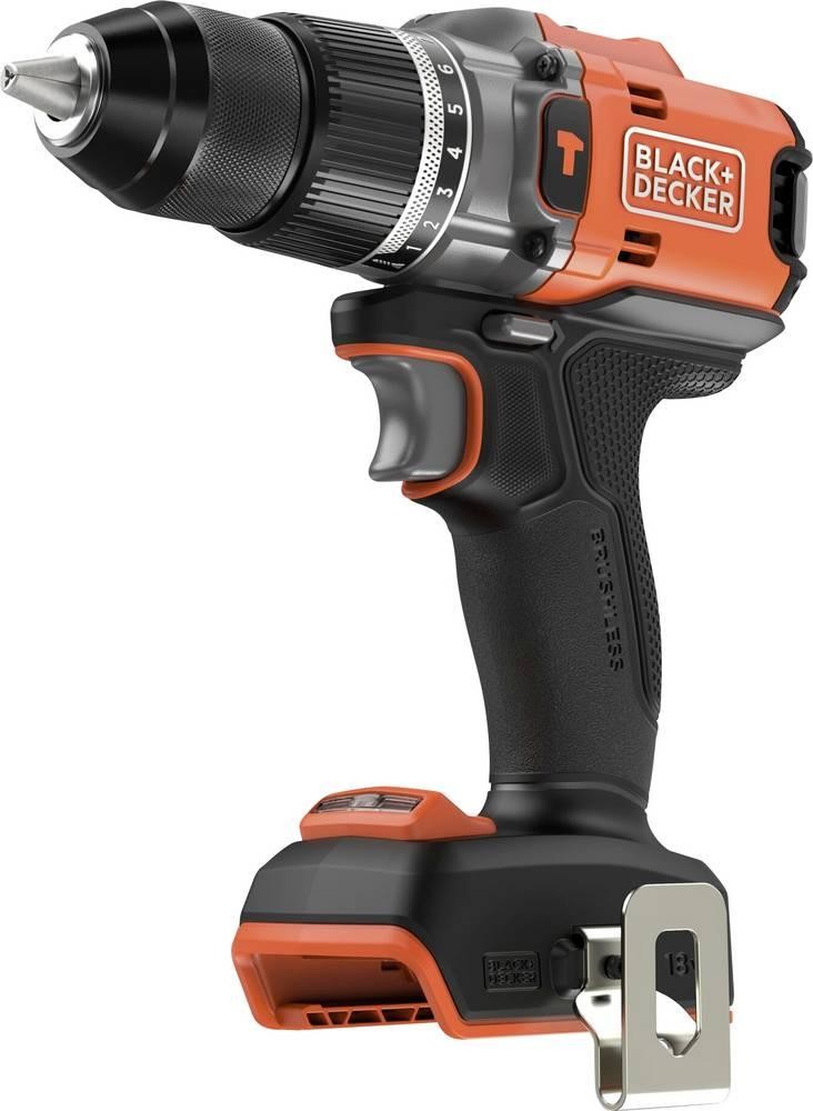 Black & Decker 2-Gang-Akku-Schlagbohrschrauber bürstenlos, ohne Akku,
