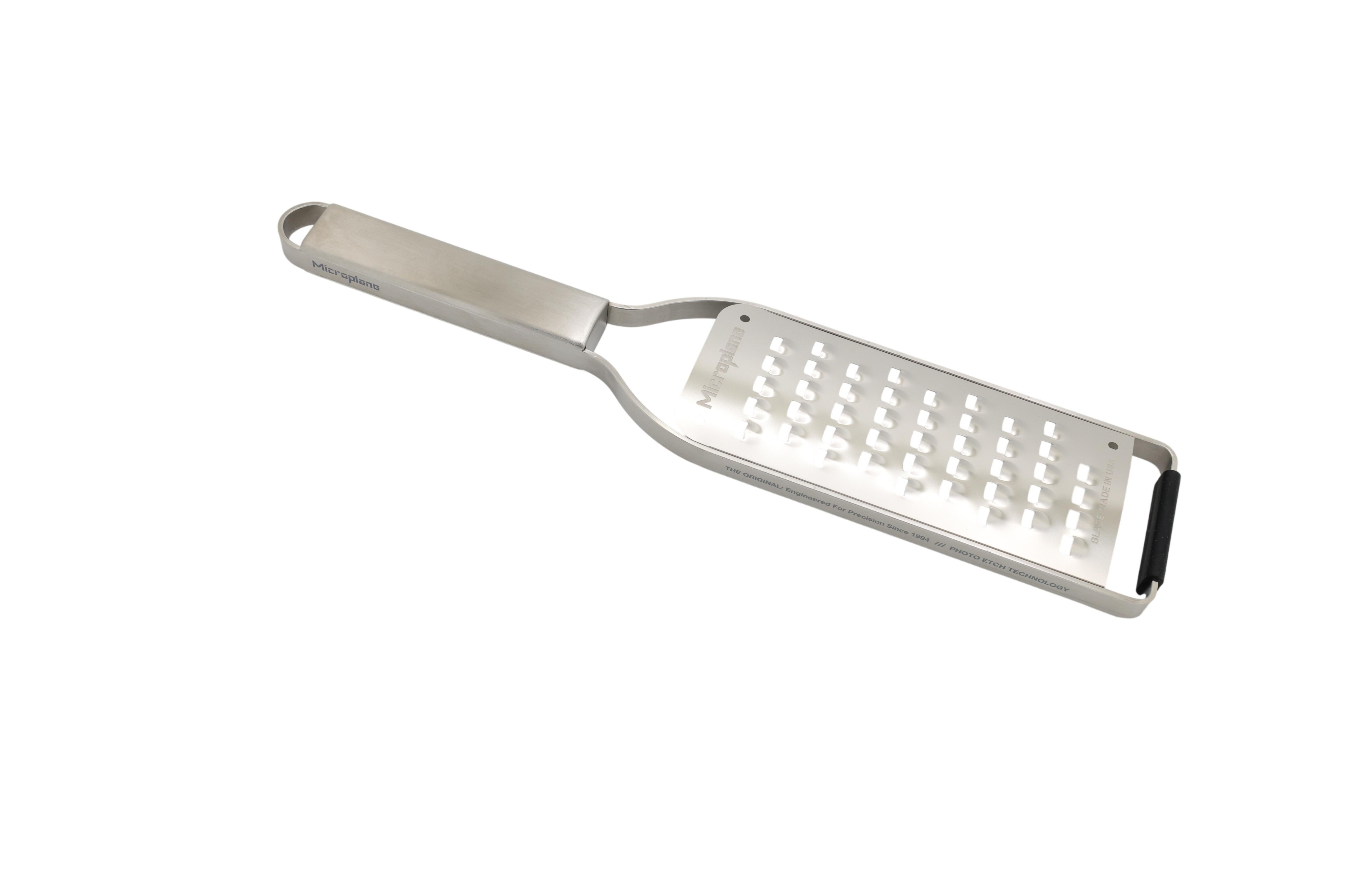 Microplane 59008 râpe et spiraliseur manuels Râpe plane Gris, Acier