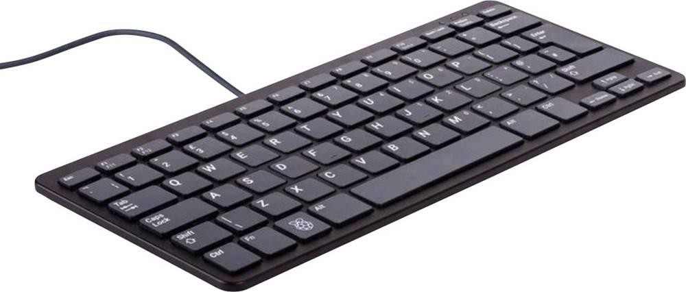 Raspberry Pi RPI-KEYB (US)-BLACK USB Tastatur US-Englisch, QWERTY