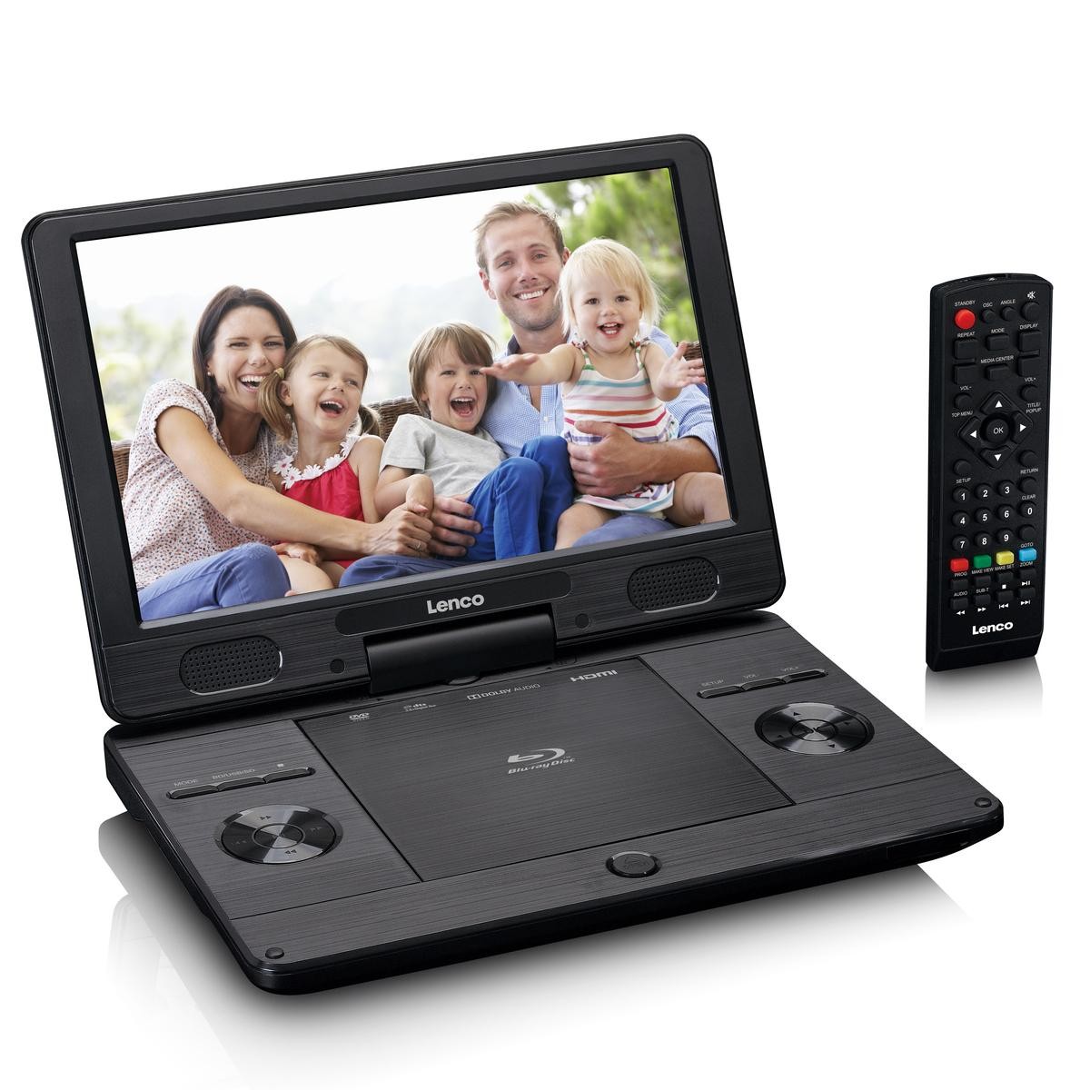 LENCO BRP-1150BK tragbarer 11,5" Bluray DVD Player
