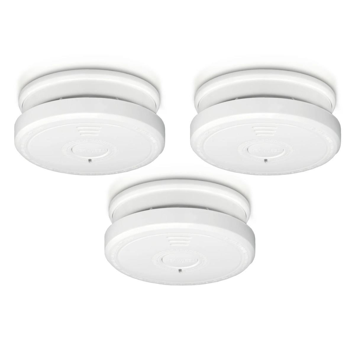 ALECTO SA20 3x, Smoke Detector, pack of 3, white