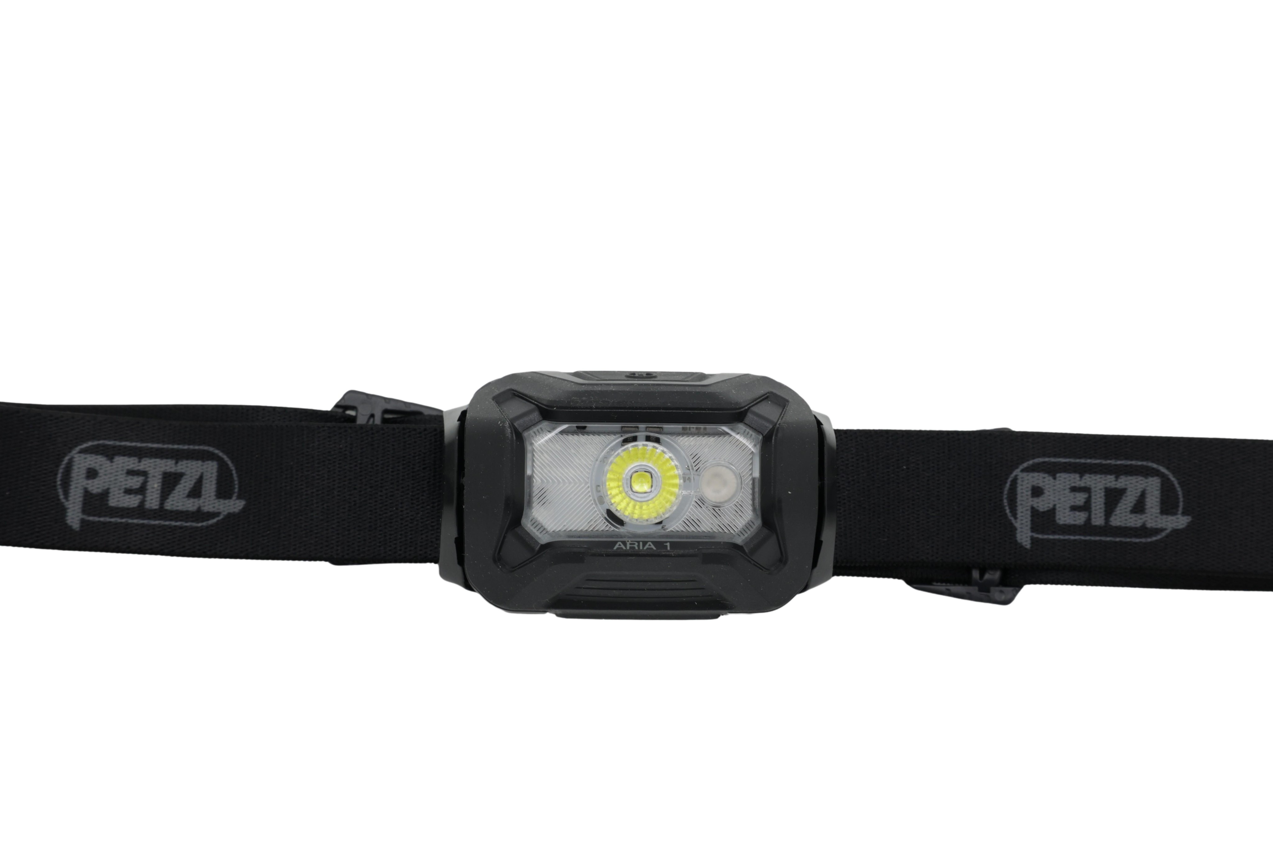 Petzl ARIA 1 RGB Black LED Stirnlampe batteriebetrieben, Li-Ionen