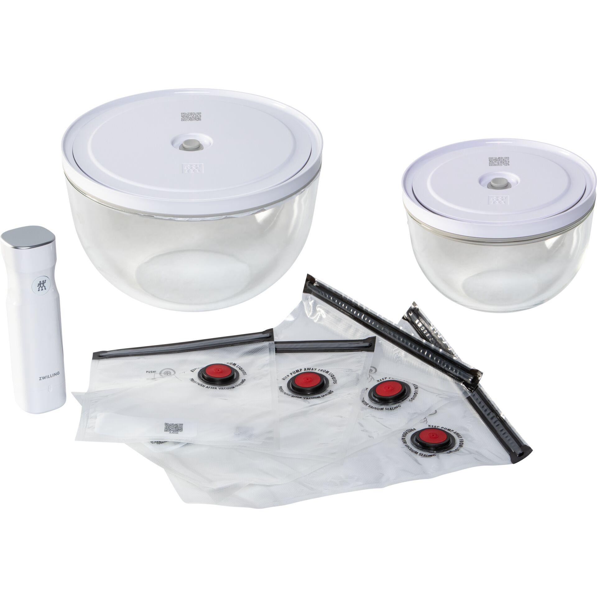 Zwilling Fresh&Save Bowl Vakuum Starter-Set 9.tlg. glass