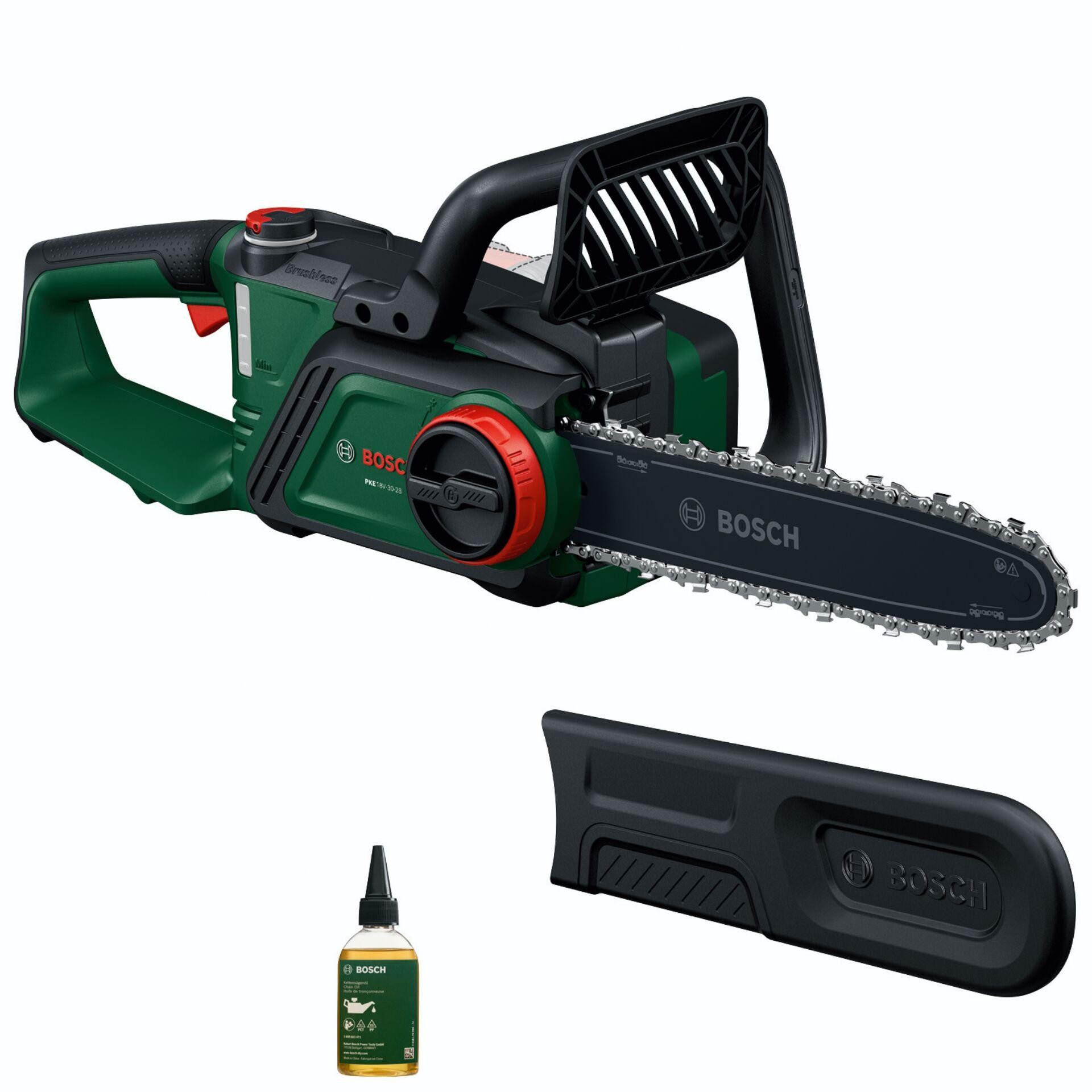 Bosch PKE18V-30-28 solo Akku-Kettensäge