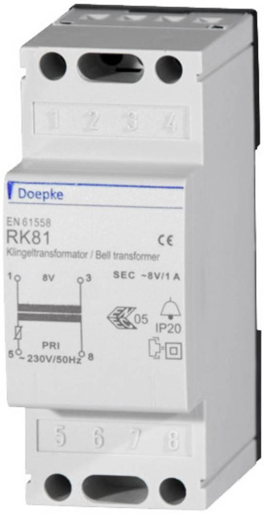 Doepke 09980085 Klingel-Transformator 4 V, 8 V, 12V 3A