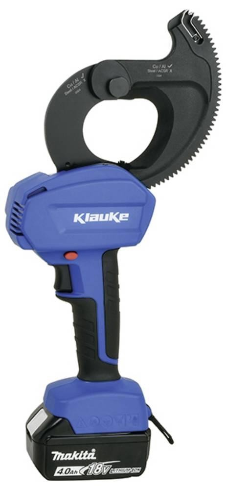 Klauke EMS55CU Ratschen-Kabelschneider for (Abisoliertechnik) Alu-