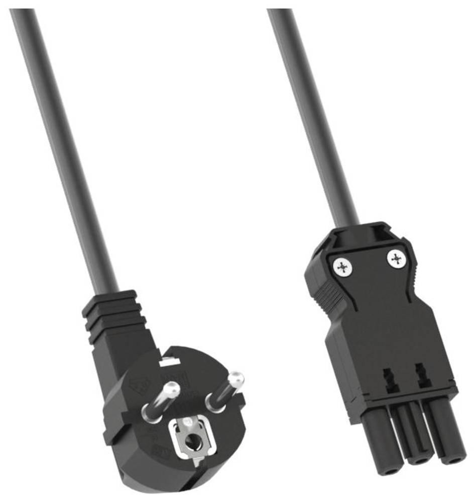 Bachmann 375.044 Anschlussleitung black 2.00 m