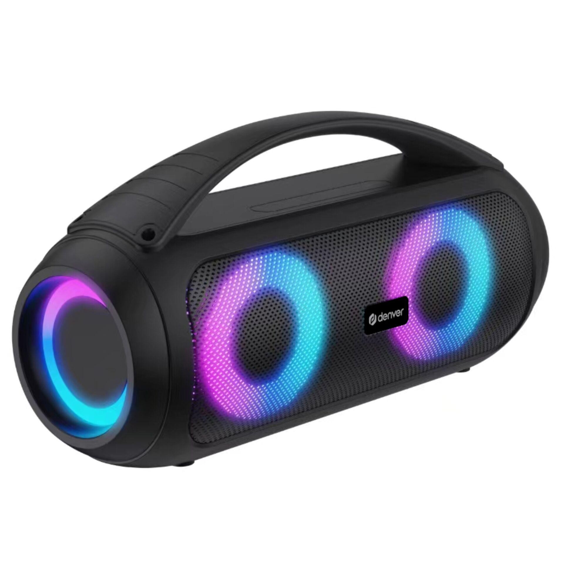 Denver BTG-618 portable/party speaker Stereo portable speaker Black