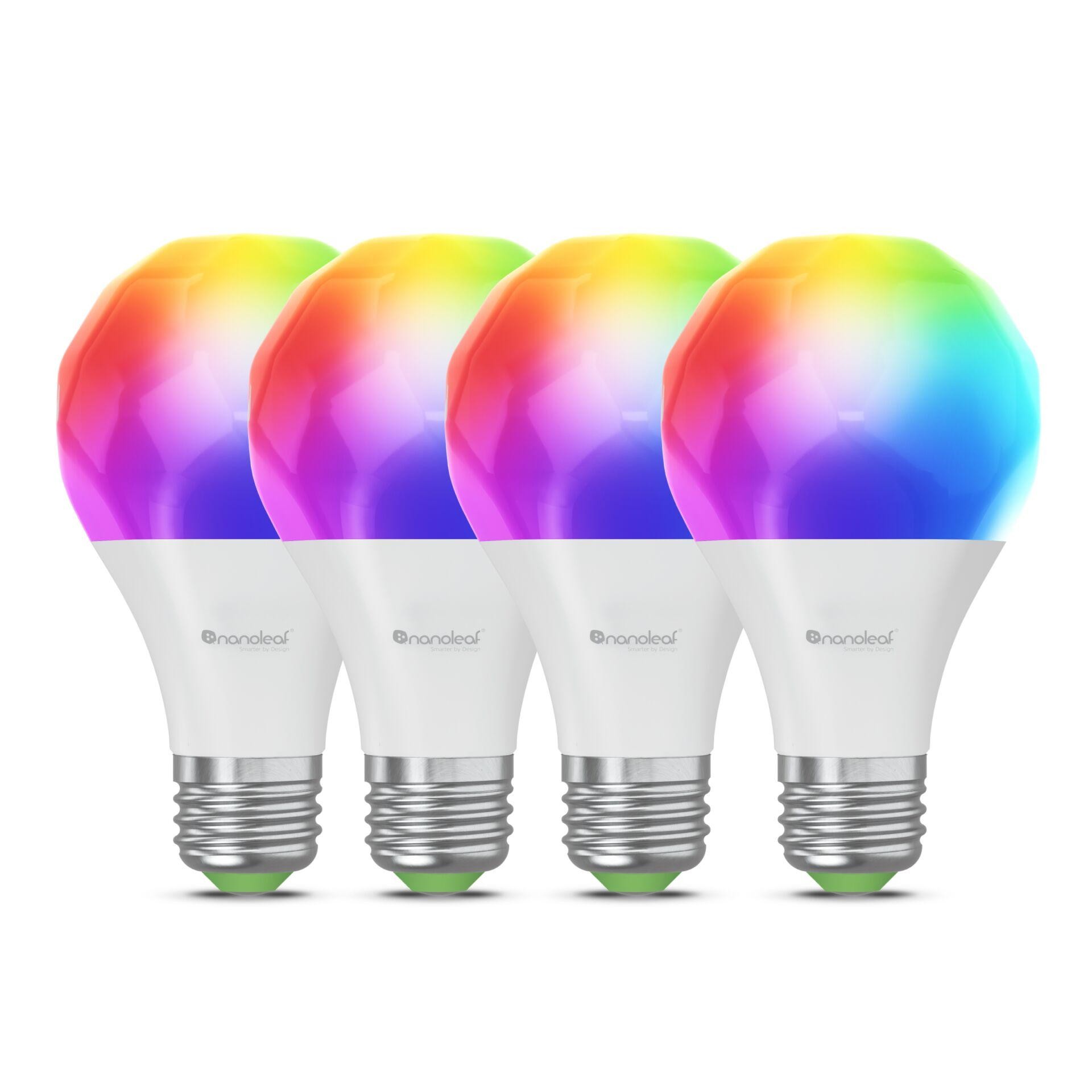 Nanoleaf Essentials Matter WiFi Smart Bulb E27 - 4PK