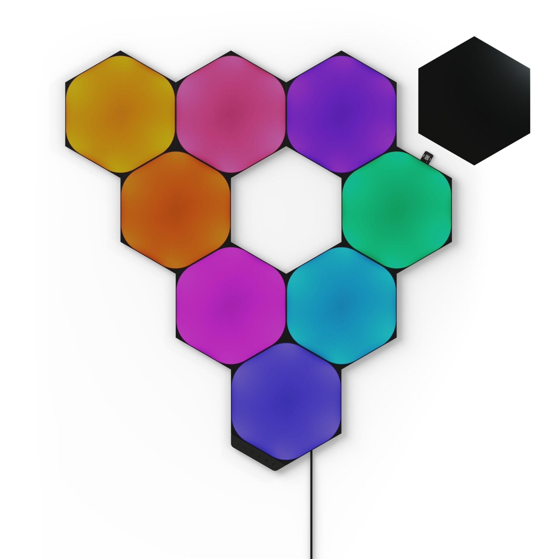 Nanoleaf Shapes Hexagons Ultra Black Starter Kit - 9PK