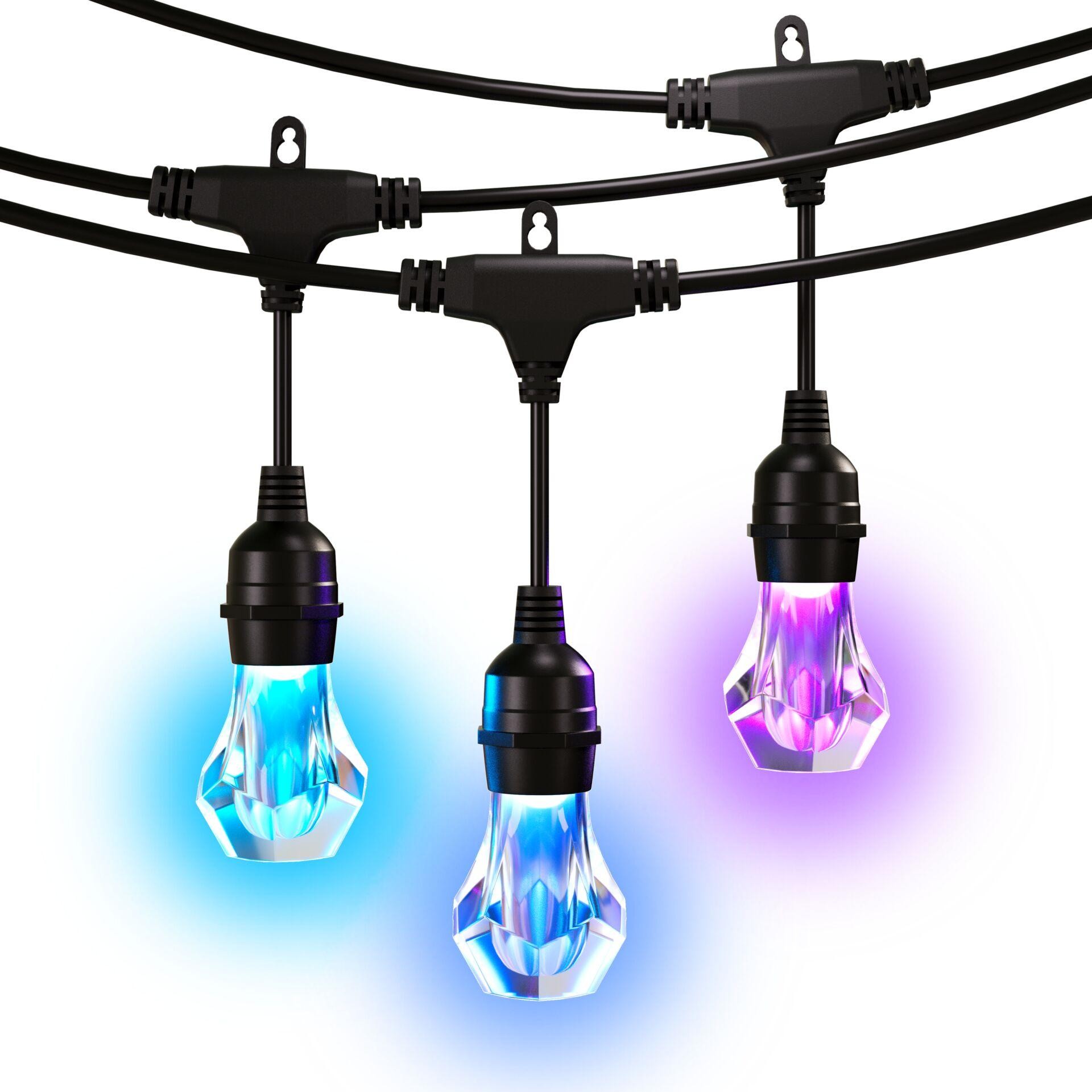Nanoleaf Essentials Matter Smart Outdoor String Light Starter 15m