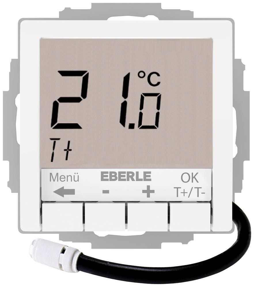 Eberle 527816455504 UTE 4100-F-RAL9010-G-55 Raumthermostat concealed