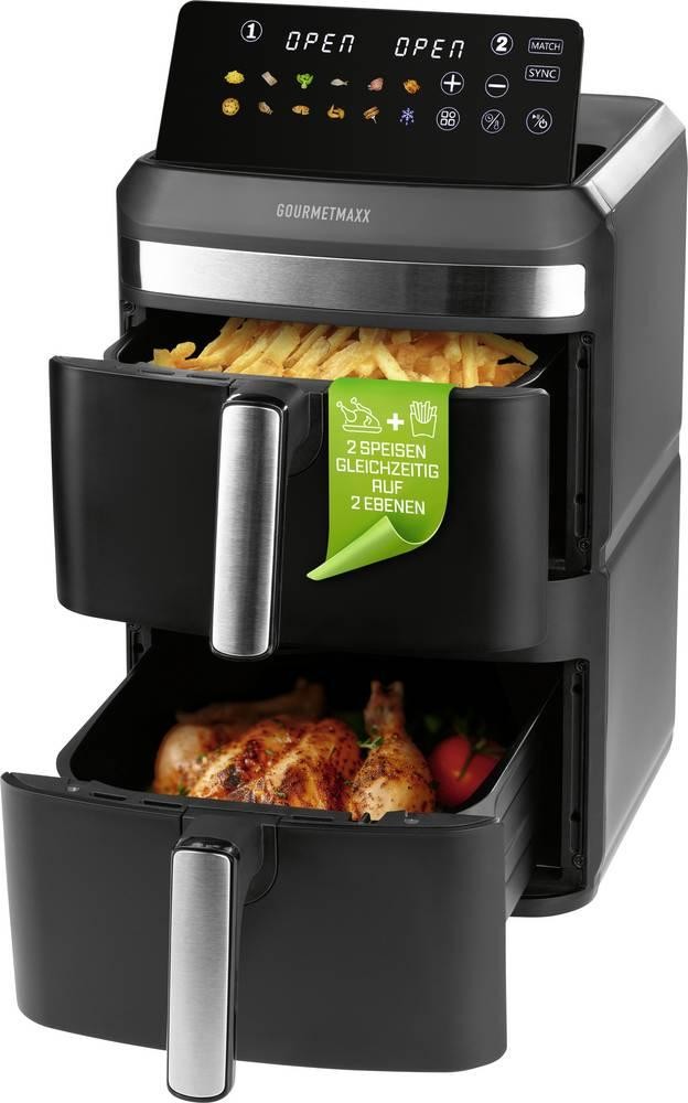 GourmetMaxx 16818 hot air-Fritteuse 12l 2800W Antihaftbeschichtung,