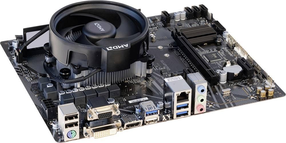 Renkforce Mainboard mit CPU AMD Ryzen 5 5600 GT 4.60GHz DDR4-RAM