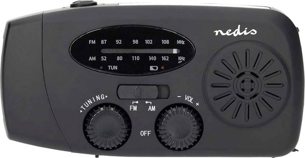 Nedis RDFMCR2000BK radio Portable Analog Black - Nedis RDFMCR2000BK,